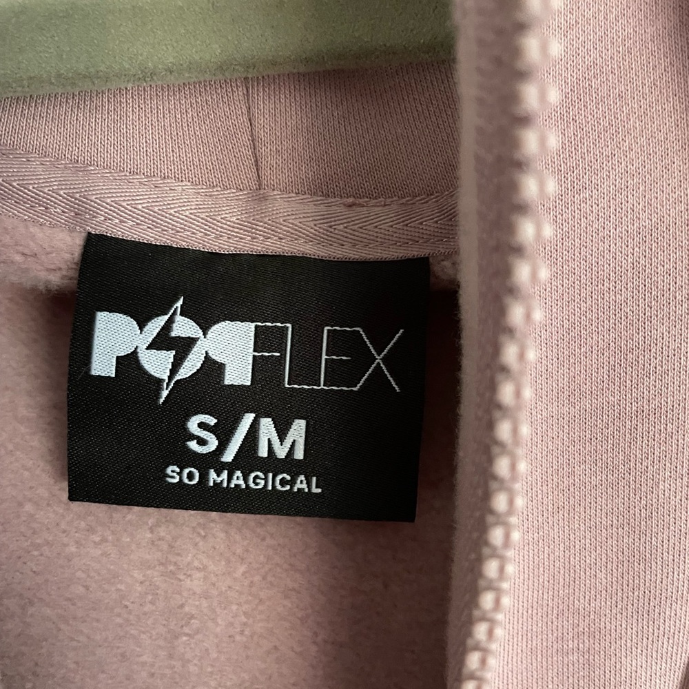 Popflex Zip Cloud Hoodie - Blush - Picture 5 of 9